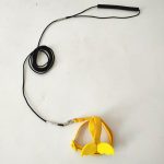Long cable bird harness leash
