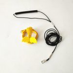 Long cable bird harness leash