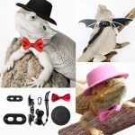 Lizard traction rope hat bow tie soft leather