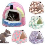 Hamster house with soft bed