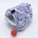 Hamster house with soft bed