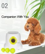 Automatic dog tennis ball launcher