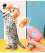 Interactive teaser cat toy.