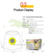 Automatic dog tennis ball launcher