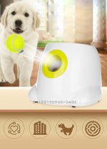 Automatic dog tennis ball launcher