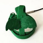 Long cable bird harness leash
