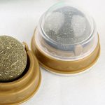 Natural catnip cat wall stick-on ball toy treats healthy natural removes hair balls to promote digestion cat grass snack pet