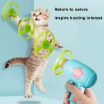 Interactive teaser cat toy.