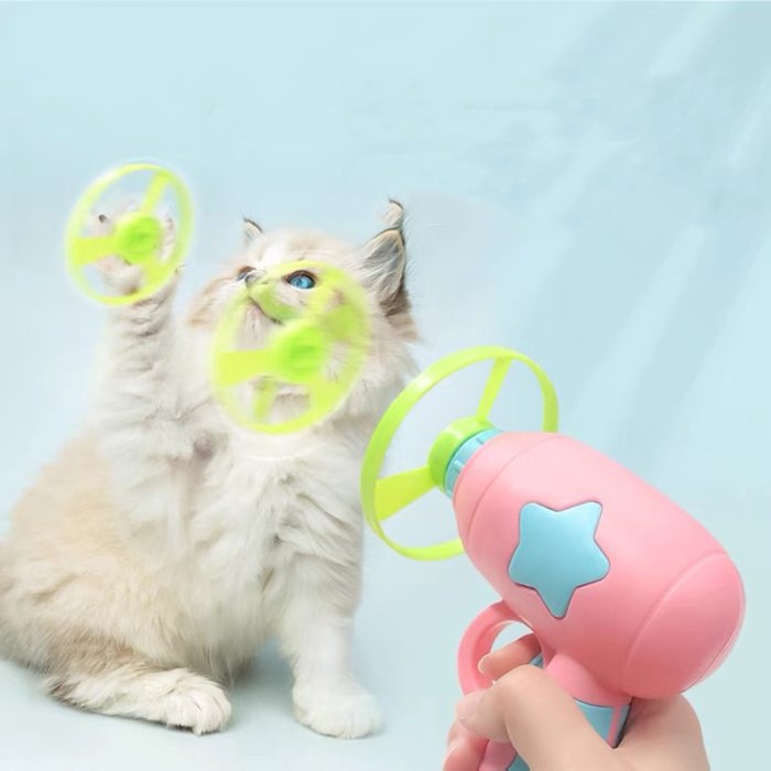 Interactive teaser cat toy.
