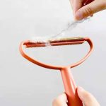 Pet hair remover brush