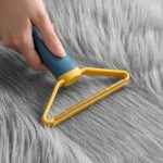Pet hair remover brush