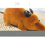Remote control mouse cat toy