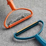 Pet hair remover brush