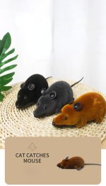 Remote control mouse cat toy