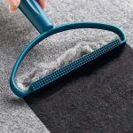 Pet hair remover brush