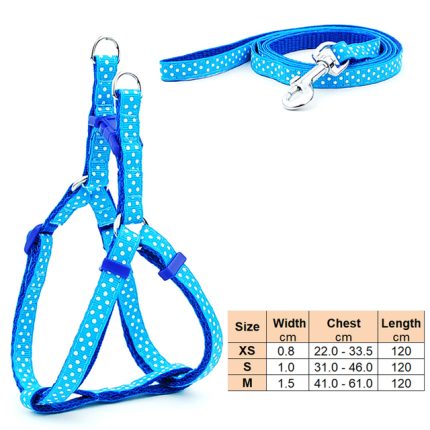 Small dog leash harness