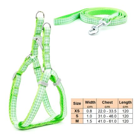 Small dog leash harness