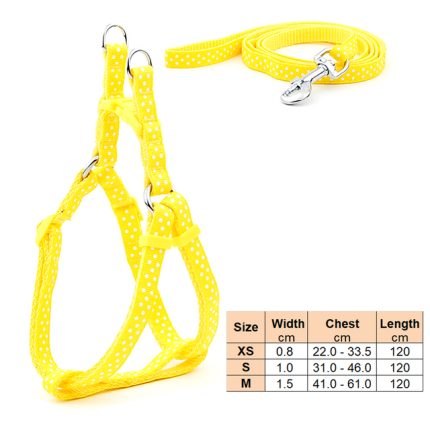 Small dog leash harness