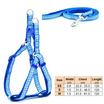 Small dog leash harness