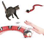 Moving snake cat toy.