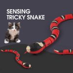Moving snake cat toy.
