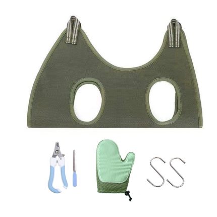 Cat grooming nail cutting anti scratch bite fixed bag bath trimming restraint bag pet beauty hammock 7.jpg 640x640 7