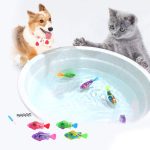 Cat interactive electric fish toy water cat toy for indoor play swimming robot fish toy for