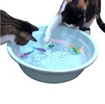 Cat interactive electric fish toy water cat toy for indoor play swimming robot fish toy for 2
