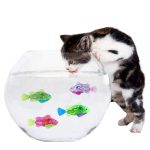 Cat interactive electric fish toy water cat toy for indoor play swimming robot fish toy for 5