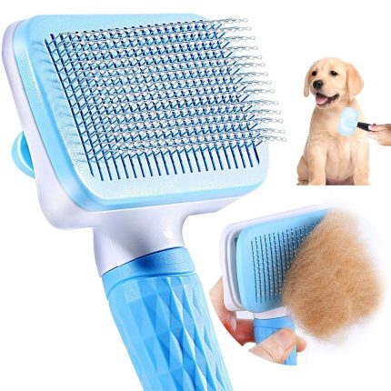 Dog hair remover brush cat dog hair grooming and care comb for long hair dog pet