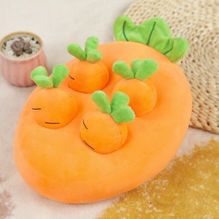 Dog toys snuffle mat for pet plush carrot toy mat innovative plush vegetable field pull radish 1.jpg 640x640 1