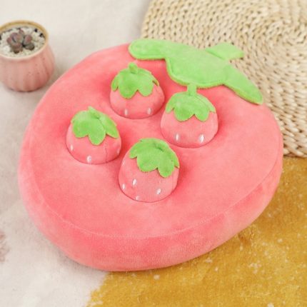 Dog toys snuffle mat for pet plush carrot toy mat innovative plush vegetable field pull radish 4.jpg 640x640 4