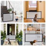 Dog isolation gate net portable folding pet isolation obstacle safety fence perros accessories para mascotas cachorro