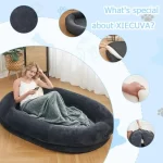 Human dog bed 72 x48 x10 human sized dog bed for people adults giant dog bed 3